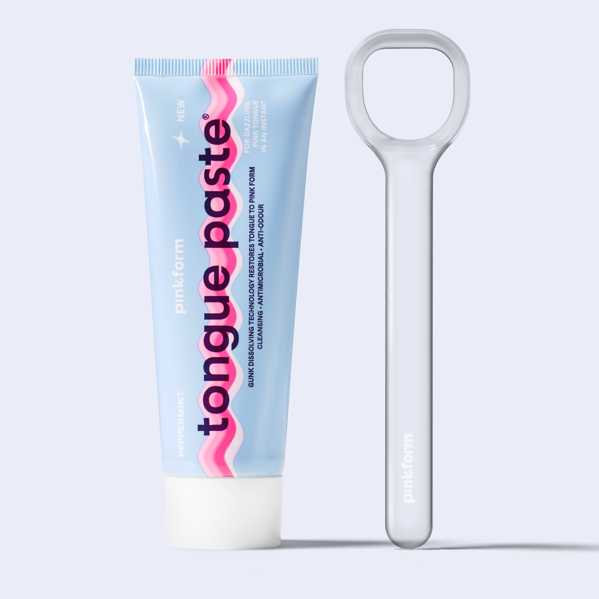 Tongue Cleansing Kit — Tongue Paste + Tongue Scraper