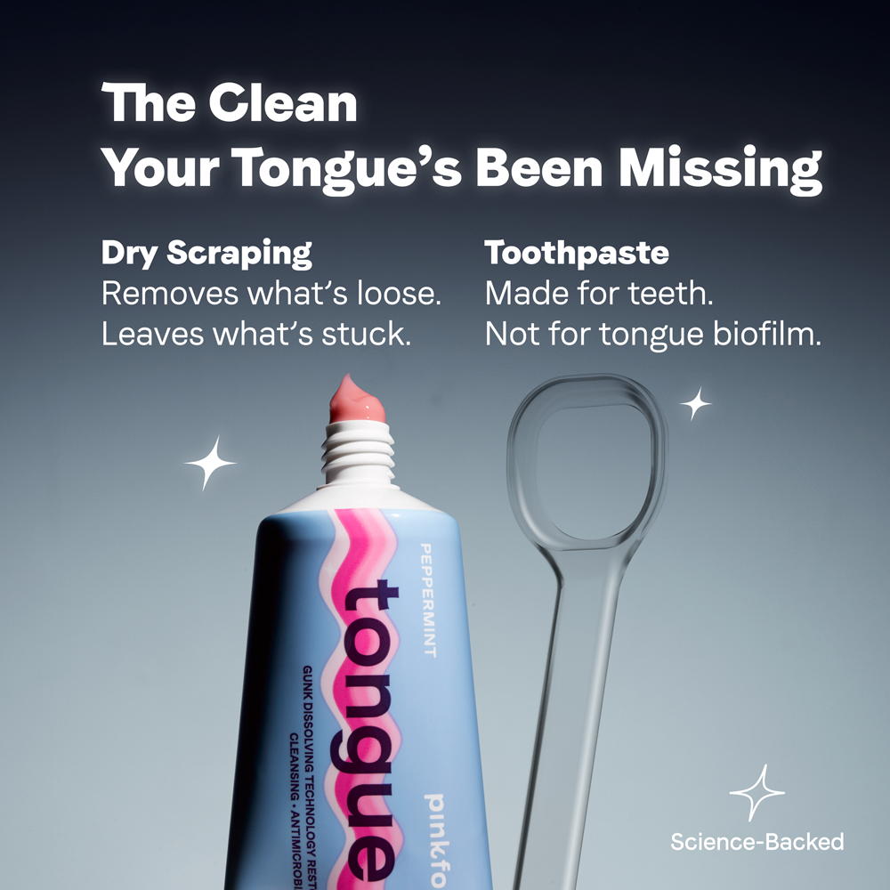 Tongue Cleansing Kit — Tongue Paste + Tongue Scraper